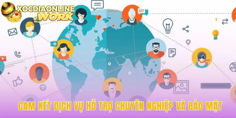 Năm cam kết dịch vụ đảm bảo sự hài lòng và bảo mật tuyệt đối